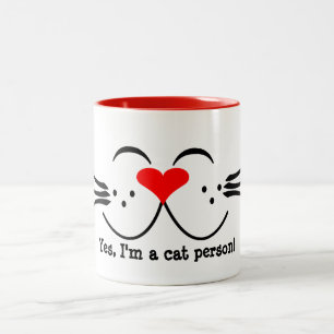 Cat Person Mugg