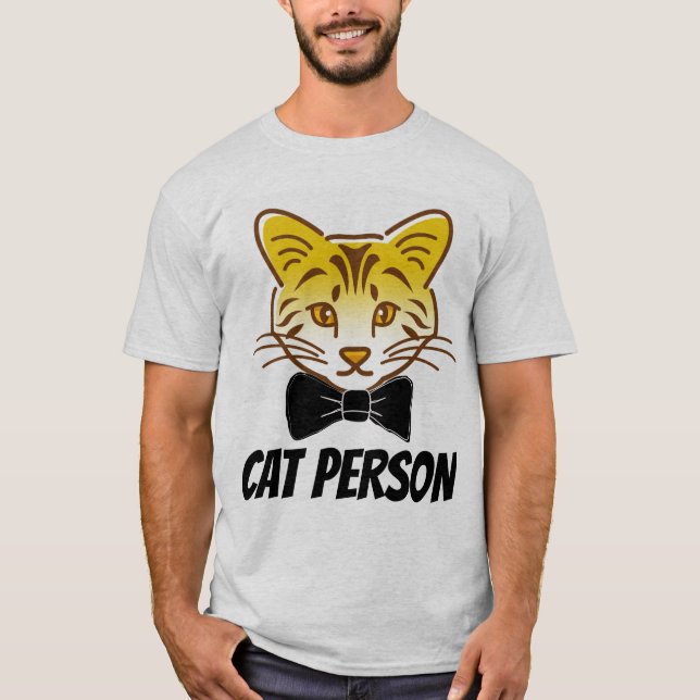 CAT PERSON T-Shirts (Framsida)