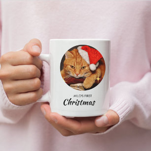 Cat Personlig Cat Photo (ung...) Kaffemugg