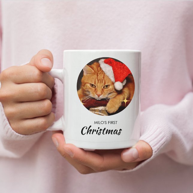 Cat Personlig Cat Photo (ung...) Kaffemugg (Skapare uppladdad)