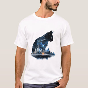 Cat Pet Animal Beauty Nature City Discovery T Shirt