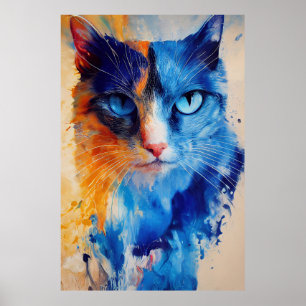 Cat Pet Cute Aditable Animal Assistans Poster