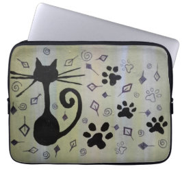 CAT PET KÄRLEK GIFT LAPTOP FODRAL