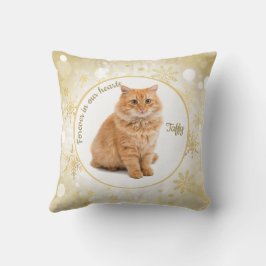 Cat Pet Memorial Ornament Kudde