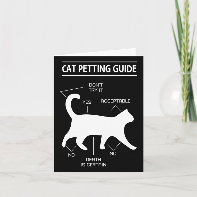 Cat Petting Guide Kort (Skapare uppladdad)