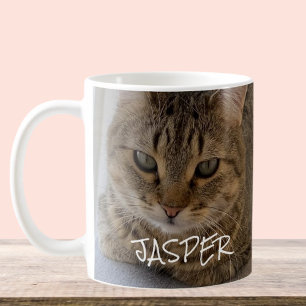 Cat Photo Namn Kaffemugg