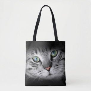 Cat Photo Personlig Tygkasse