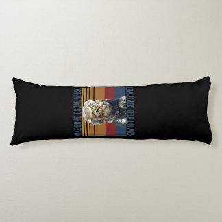 Cat Pilot Mike Echo Oscar Whisky Costume Gift Kroppskudde