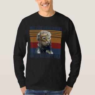 Cat Pilot Mike Echo Oscar Whisky Costume Gift T Shirt