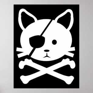 Cat Pirat Poster