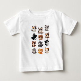 Cat Plush Leksak-samling T Shirt