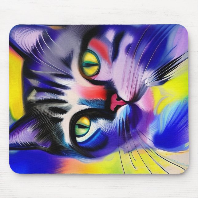 Cat porträtt musmatta (Framsidan)