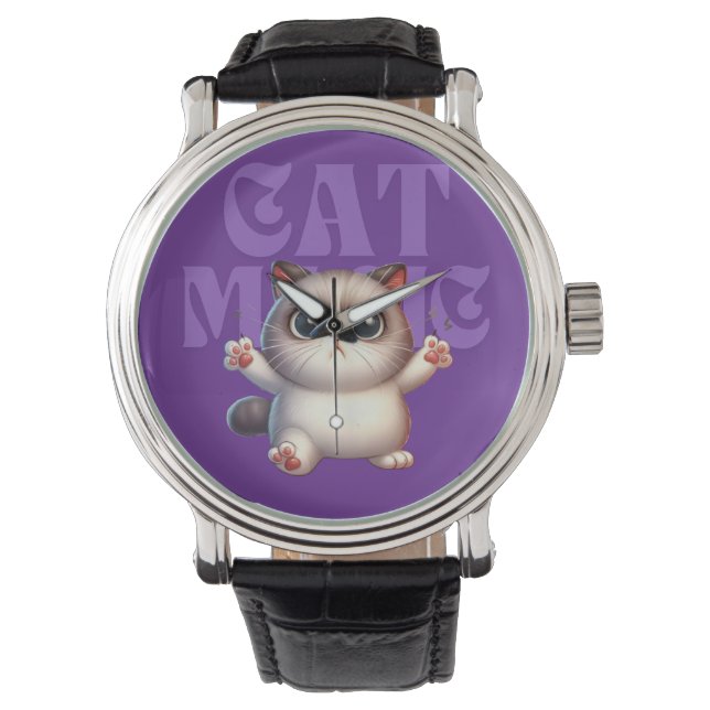 Cat Power Smart Watch Armbandsur (Framsida)