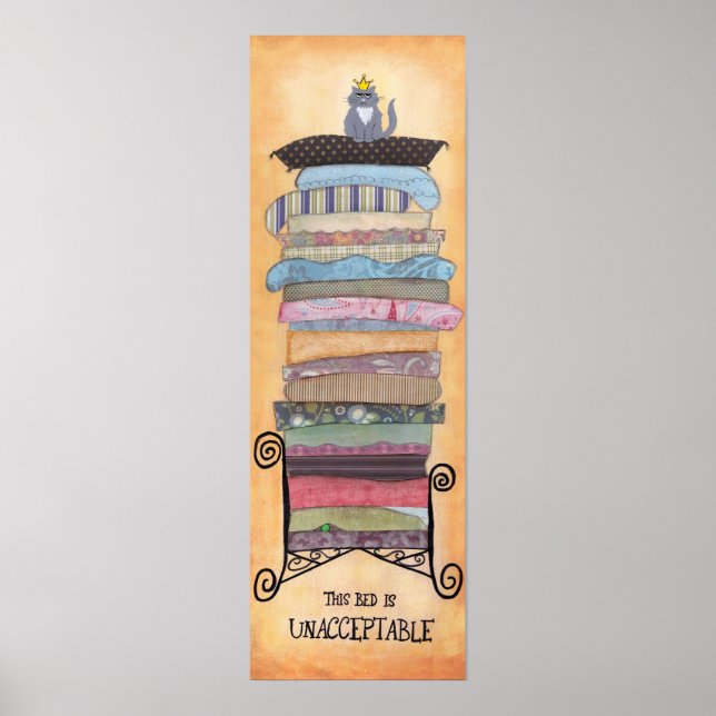 Cat Princess and the Pea Poster (Framsidan)