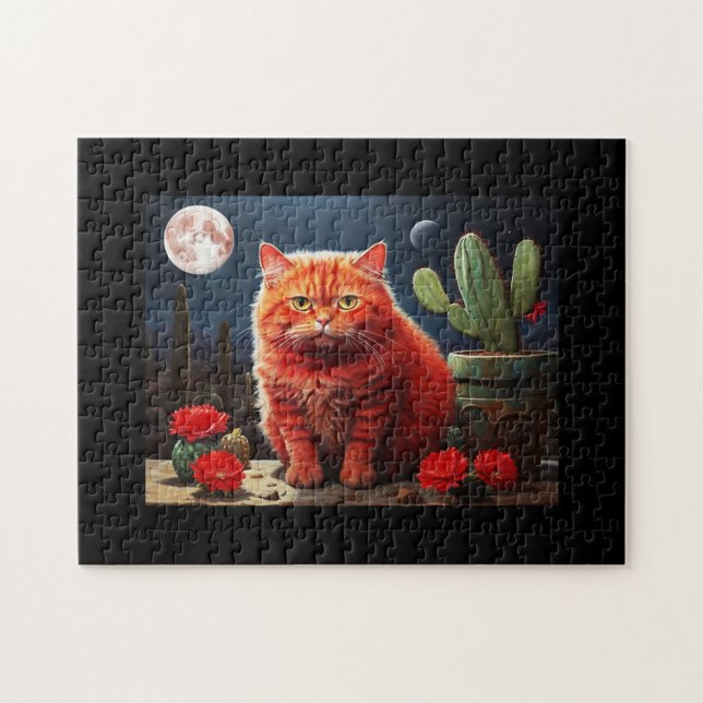 Cat Puzzle  Pussel (Horisontell)