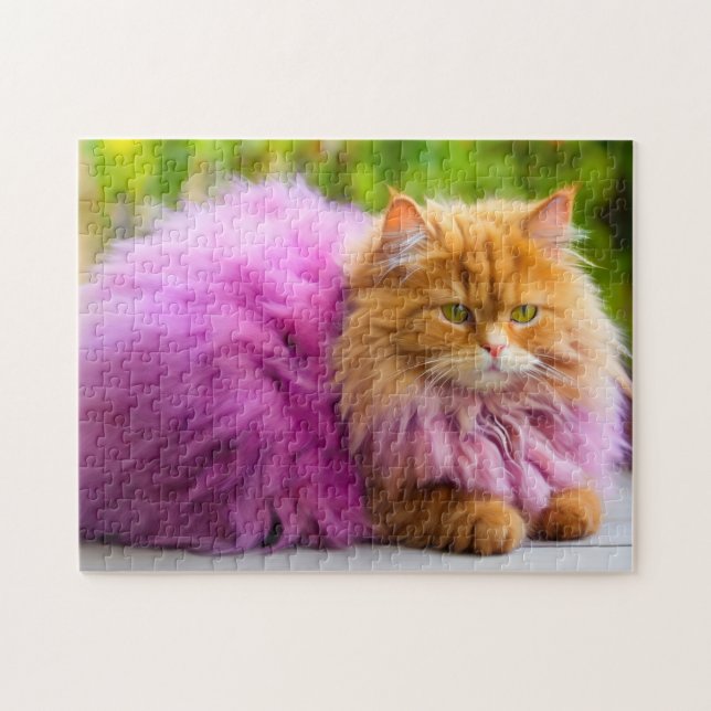 Cat Puzzle Pussel (Horisontell)