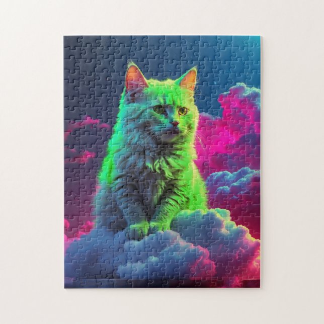 Cat Puzzle  Pussel (Vertikal)