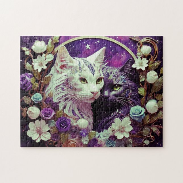 Cat Puzzle Pussel (Horisontell)