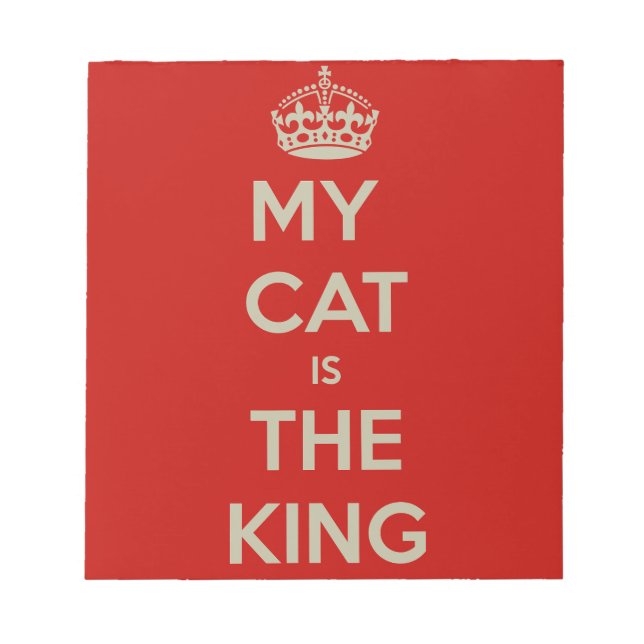 Cat Qoute Anteckningsblock (Framsida)