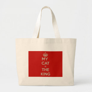Cat Qoute Jumbo Tygkasse