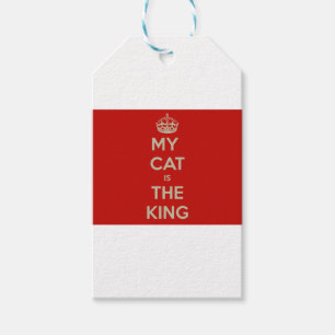 Cat Qoute Presentetikett