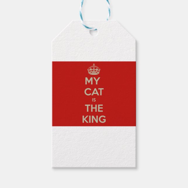 Cat Qoute Presentetikett (Framsidan)