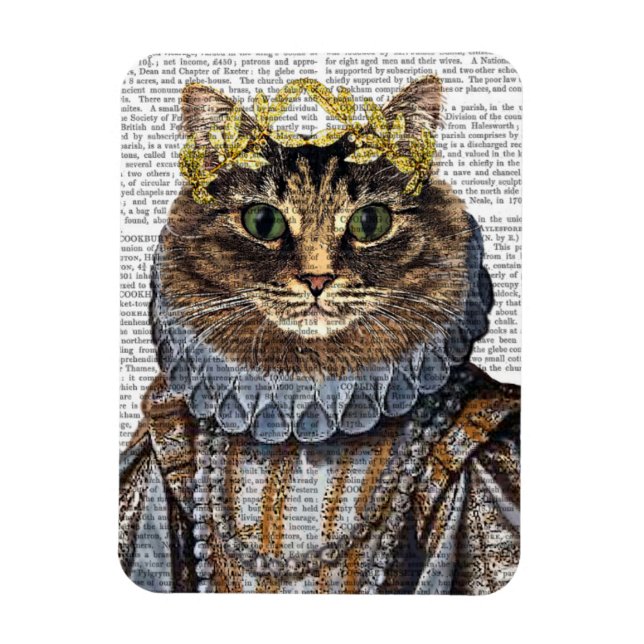 Cat Queen Magnet (Vertikal)