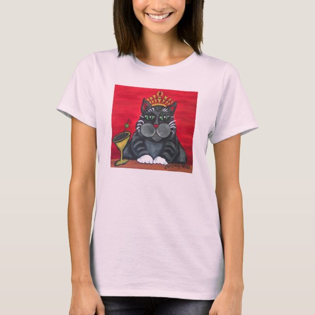 Cat Queen T-shirt (Framsida)