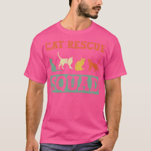 Cat Rädding Squad Animal Höger Activist Animal S T Shirt