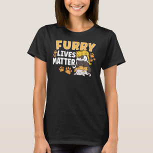 CAT-RÄDDINGENS DJURHÖGER RÄDDING KATTANTAGANDE 3 T SHIRT
