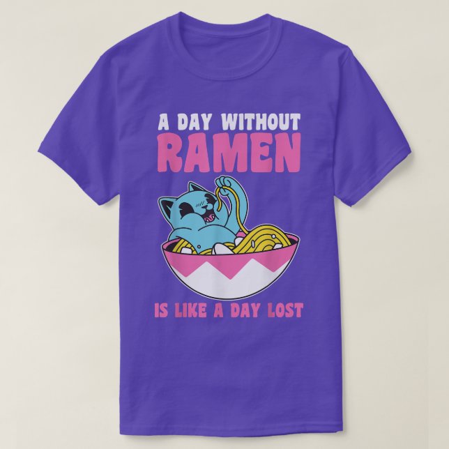 Cat Ramen 161 T Shirt (Design framsida)