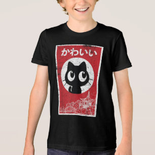 Cat Ramen Japansk Funny Graphic Kawaii Anime Gift T Shirt