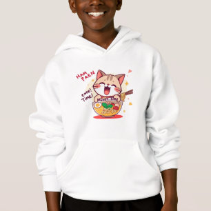 Cat Ramen Japansk Funny Graphic T Shirt