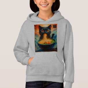 Cat Ramen Japanska Kawaii Cat Anime Cat Ramen T Shirt