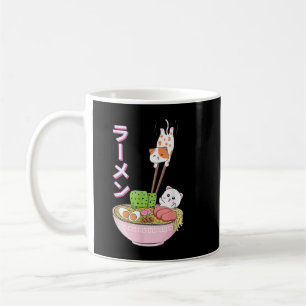 Cat Ramen Shirt Girls Women Manar Japanska Kawaii  Kaffemugg
