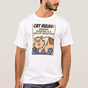 Cat Regler: Ignorerar någon... T-shirt