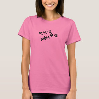 cat rescue mom tee shirt