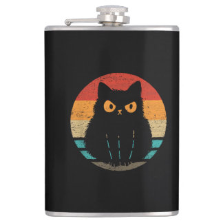 Cat Retro Style Vintage T-Shirt for Men Women Kids Fickplunta