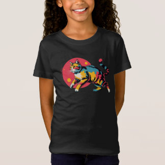 Cat Retro T Shirt