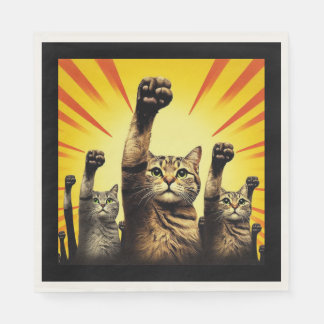Cat revolution pappersservett