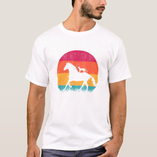  Cat Ride Horses Funny Cats Horse T Shirt