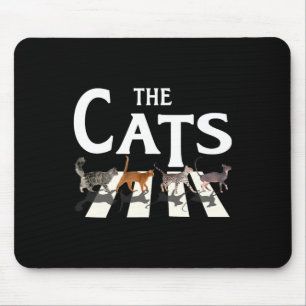 Cat Rock musik Funny Cat Lover Gifts För manar Musmatta