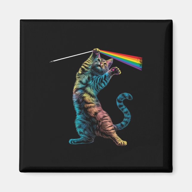 Cat Rock musik-konserten Band Sten Cat Magnet (Framsidan)