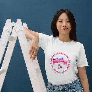 Cat Roligt Pun Låt oss få inköpsoffert T Shirt