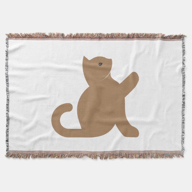 Cat Says Hej Filt (Framsidan)