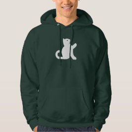 Cat Says Hej Hoodie