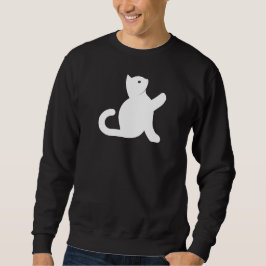 Cat Says Hej Lång Ärmad Tröja