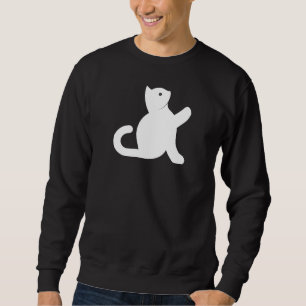 Cat Says Hej Lång Ärmad Tröja