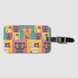 Cat Says Hej, underbara PM Bagagebricka