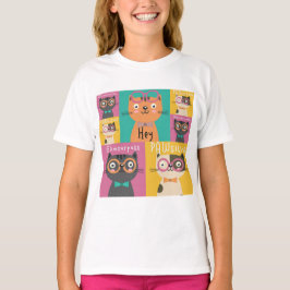 Cat Says Hej, underbara PM T Shirt